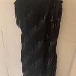 Flapper Dress, Black Sequin Fringe Photo 0