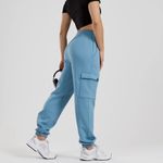 women's best Women’s Best Comfort Cargo Joggers, Basalt, Medium Photo 1