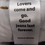 PacSun  25 Vintage High Rise Denim Raw Hem Distressed Shorty Shorts Photo 3