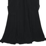 Modest Formal Black Dress with Pearl Details Size Large Photo 11