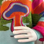 Farm Rio  Amazon Mushroom Embroidered Sweater size small Photo 4