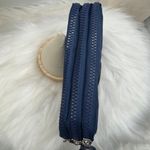 Navy Blue Small Purse or Makeup Cosmetic Wristlet Photo 1