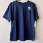 Abound  Women’s Open Book Club Boxy Fit Graphic Tee Size Medium Navy NWT Photo 0