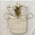 Nanette Lepore Cream Shoulder Bag with Gold Accents Photo 1