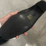 Stuart Weitzman New! Classic Black Leather Ballet Flats Sz 7.5 $350 Photo 6