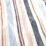 Anthropologie Maeve Chatham Striped Button Down Linen Blend Shirt Photo 4