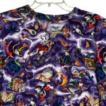 Vintage Halloween Scrub Shirt‎ Size M Photo 1