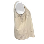 Coldwater Creek  Tank Top Size 1X Beige Gray Photo 3