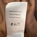 Naked Wardrobe Brown Sleeveless Bodycon Midi Dress Women's 3X Stretch Plus Photo 3