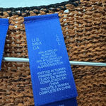 JH Collectibles Burnt Orange Knit Cardigan Ribbed Trim Size Large New With Tags Photo 3