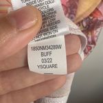 One World  Top Women XL Gemini Pink Orange Astrology Floral Bling High Low Spring Photo 7