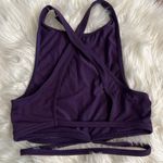 Haoduoyi Purple Strappy Crop Tank Size Small Photo 0