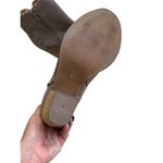 Jeffrey Campbell Taupe Suede Ankle Booties Boots Size 8 Photo 1