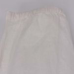 Iximo 100% Linen Paperbag Pants Women’s Size XXL in White New Without Tags! Photo 6