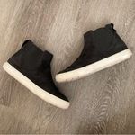 Vince  Nira Black Chelsea High Top Slip On Sneakers Women’s Size 9 Photo 1