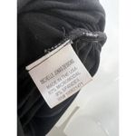 Michelle Jonas Grecian Twist Dress Large L Black Midi Ruched Travel Photo 4