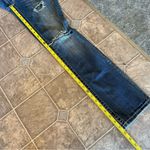 Miss Me Distressed Straight Jean Buckle Exclusive Rhinestone Button Flap Pockets Photo 7