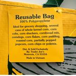 Trader Joe’s Rare Specialty CORN Reusable Grocery Tote Bag Shopping Yellow Photo 1
