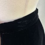 I.B. Diffusion Vintage 1990 Black Velvet Midi Sheath Skirt Photo 7