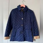 Burberry  Blue Quilted Puffer Jacket with Glossy Finish Photo 3