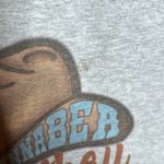 Wild Junkie Boutique I Wanna Be A Cowboy Baby Gray Tee Size Large Photo 4