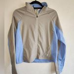 Pearl Izumi  grey and blue full zip jacket size M Photo 0