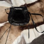 Rebecca Minkoff Black Black Small Vanity Saddle in Black 100% Authentic leather Photo 4