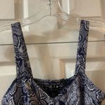 Forever 21  Blue/White Print Sleeveless Dress size Small Photo 2