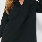 Tuckernuck Pomander Place Polly Dress Size Large Black Pockets 3/4 Sleeve NWOT Photo 0