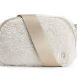 Lululemon athletica Cream Sherpa Crossbody Belt Bag Photo 0