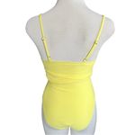 River Island wrap front swimsuit in pale yellow Size M NWT Photo 7