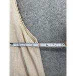 Ash  & Ember Sleeveless Shift Dress Cream Size Large 100% Cotton Blush Pink Photo 2