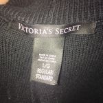 Victoria's Secret Victoria’s Secret black knit loungewear L cozy joggers Photo 1