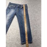 Miss Me Signature Boyfriend Capri Jeans Women's Blue Denim Size 29 Photo 1