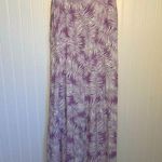 Skies Are Blue  Women’s Lilac Danica Tropical Jumpsuit Size Large Photo 0