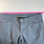 Norma Kamali •Straight Crop Ankle Zip Stretch Jeans•Sz 6 Photo 4