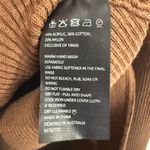 Bardot  Ribbed Brown Collar Button Bodysuit Women’s Size Small EUC Photo 8