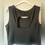 Enfocus Studio   Black and white dress with polka dots and lace detail at hem Photo 4