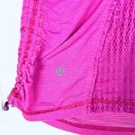 Lululemon  Hot Pink Workout‎ Tank Top Drawstring Athleisure Sleeveless, Small Photo 6