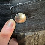 Alexander McQueen  Black Faux Leather Skinny Jeans‎ sz 25 Photo 5