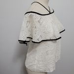 WAYF  halter neck off shoulder lace blouse size medium Photo 4