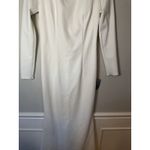 Katie May NOEL & JEAN  Cowl Back Long Crepe Wedding Gown Dress Off-White 12 NWT Photo 10
