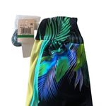 Salt & Cove Bandeau Bikini Swim Top Tropical Black Size L Photo 7