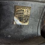 Paola Ferri Grey Black Distressed Suede Studded‎ Moto Motorcycle Boots 39 Gray Size 8 Photo 8