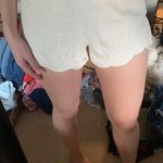 Francesca's Scalloped Shorts Photo 0