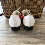 Vintage FootJoy 21st Century Golf Shoes Women’s 7.5 B Red White Black Spikes USA Photo 4