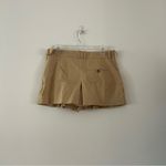 COS  Tan Pleated Mini Skirt Skort Size 8 Photo 3