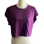 Garage NWOT- BY FENTY Deep purple crop top, brand new, size 1x Photo 0