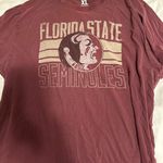 Florida State University T Shirt Red Size XL Photo 0
