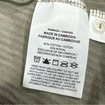 Nike Green Ribbed Button Up Long Sleeve Shirt Women’s Small Photo 2